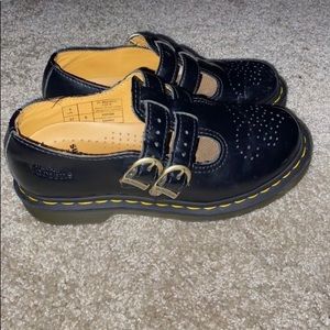 Black Polley Mary Jane Dr. Martens. Size 6